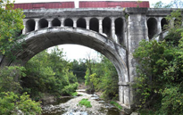 Local Avon, Indiana Picture of a Bridge and Train